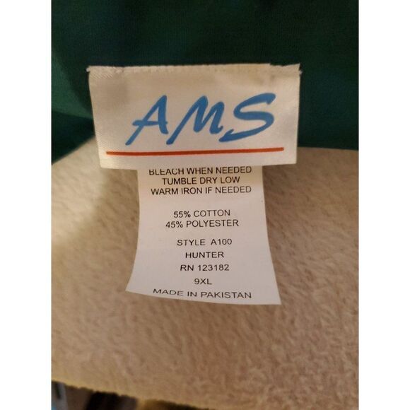 𝅺ams  scrub top 9XL Hunter Green - Picture 3 of 4